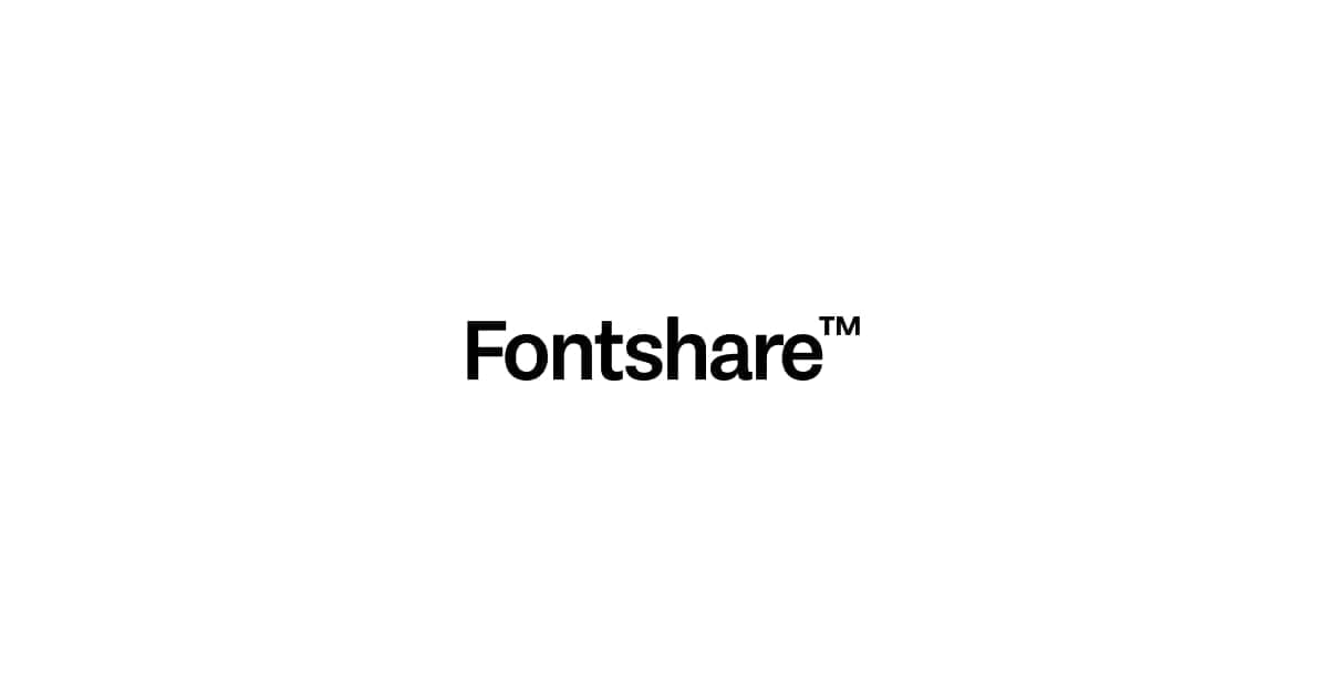 FontShare